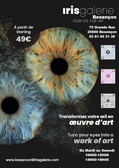 IRIS GALERIE BESANÇON, Développement de Photos à Besançon